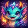Vibrant and expressive cartoon animal avatar with friendly and trustworthy appearance in diverse colors