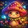 Colorful cartoon avatar depicting a friendly unicorn with a vibrant mane and cheerful expression, perfect for a profile pictu